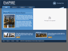 Tablet Screenshot of empiremaintenanceservices.net